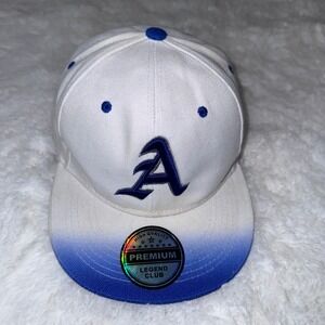 Premium Legend Club‎ Hat White Blue Snapback Baseball Cap